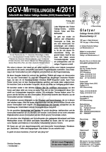 Vorschau: 4/2011